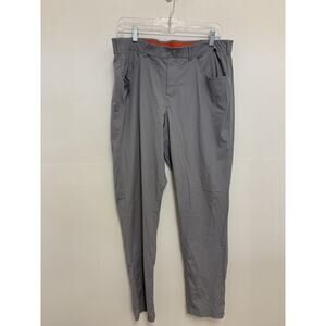 REDVANLY Men Gray Performance Golf Pants Size XL
